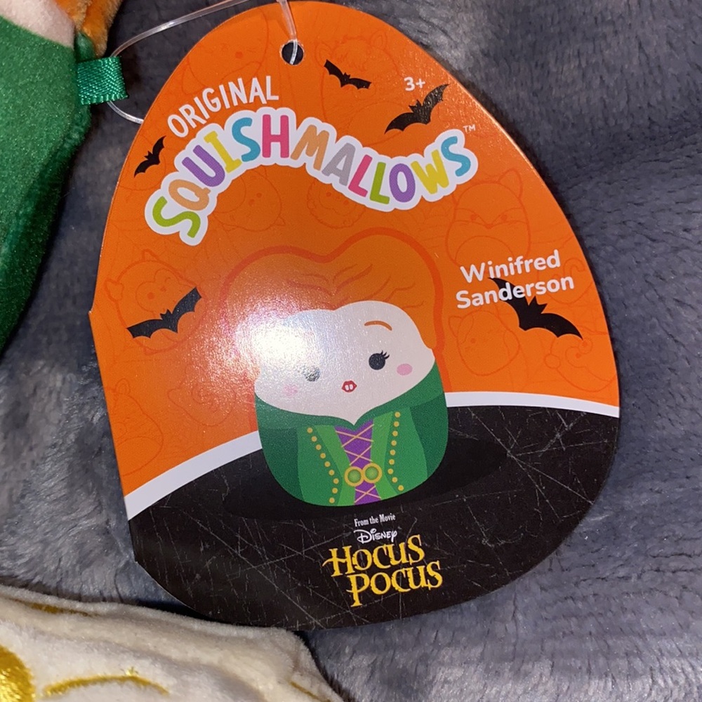 The Sanderson Sisters (Hocus Pocus) 5” Halloween Squishmallow Set. - Picture 7 of 8